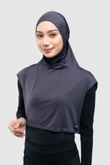 Adeeva Hijab - Dark Grey