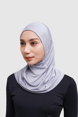 HIA Everywear Areesa 2.0 Sport Hijab - Light Grey