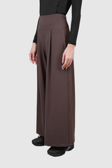 Nomi Sport Flare Pants - Brown