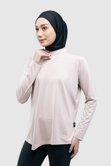 Taneeya Oversized Inner Top - Almond Milk