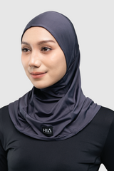 AREESA HIJAB - Dark Grey
