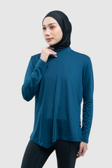 Taneeya Oversized Inner Top - Navy