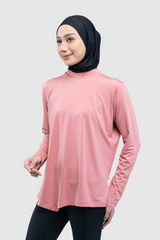 Taneeya Oversized Inner Top - Dusty Rose
