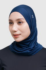 Lumi Sport Hijab - Navy