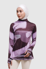 HIA Everywear X PRIOR Nala Printed Slim Fit Long Sleeve Shirt Sandstone