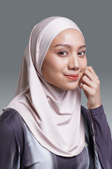 Nala Hijab Inner Instant Hijab Olahraga - Almond