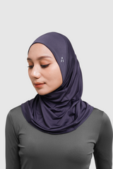 HIA Everywear Areesa 2.0 Sport Hijab - Dark Grey
