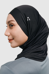 Lumi Sport Hijab - Black