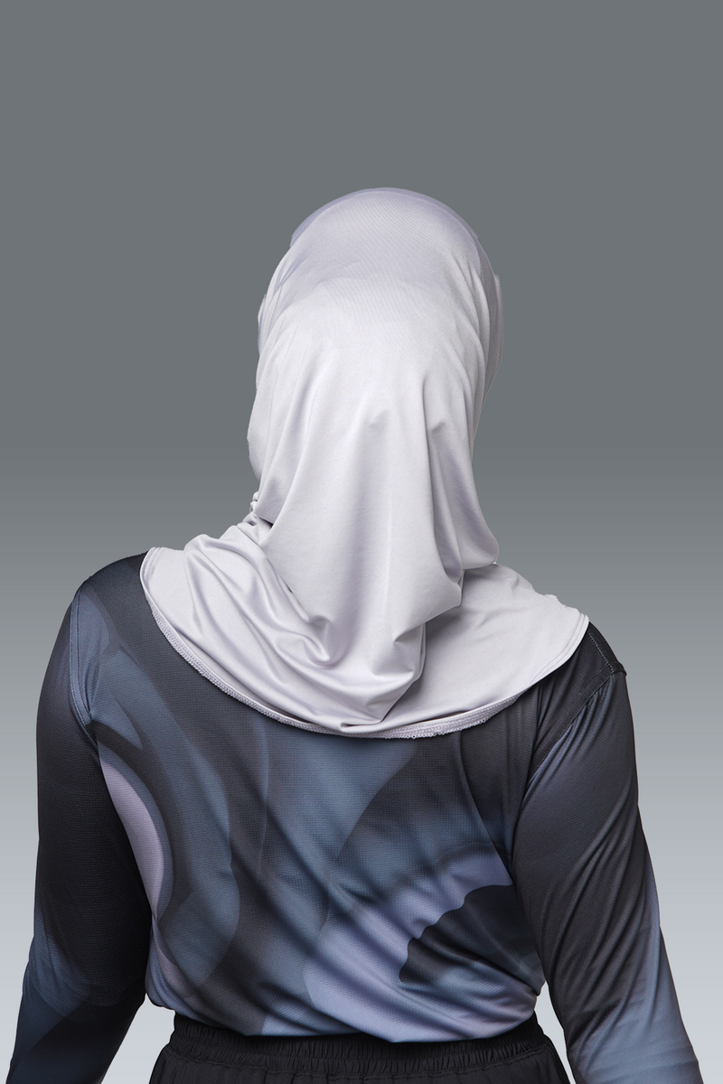 Aleena Hijab - Light Grey