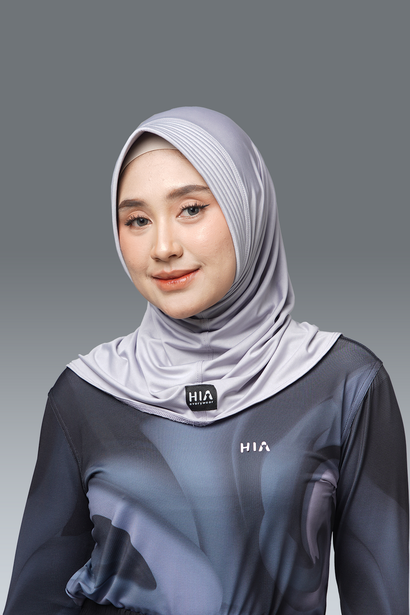 Aleena Hijab - Light Grey