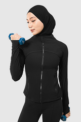 Lumi Slim Fit Sport Jacket - Black