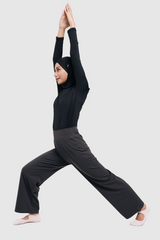 Lumi Straight Sport Legging - Grey