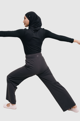 Lumi Straight Sport Legging - Grey