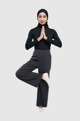 Lumi Straight Sport Legging - Grey