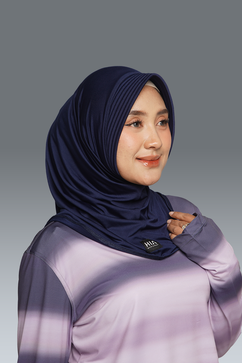 Aleena Hijab - Navy