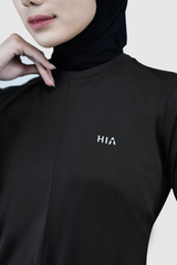 Nomi Sport Flare Shirt Regular - Black