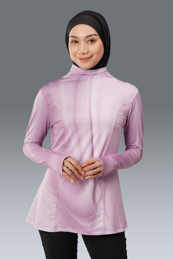 Nala Printed Long Sleeve - Pink