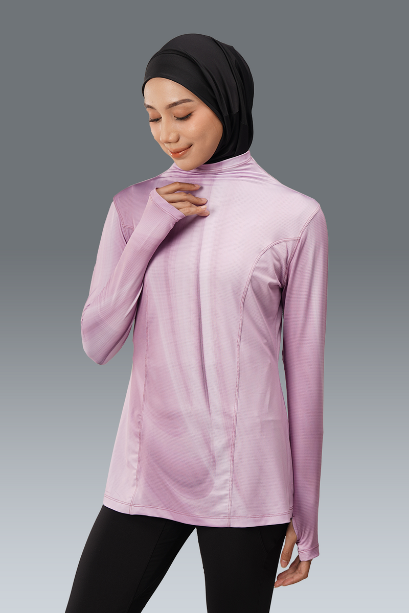 Nala Printed Long Sleeve - Pink