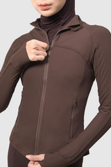 Lumi Slim Fit Sport Jacket - Brown