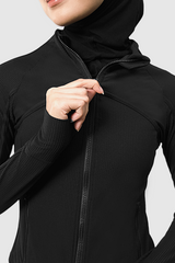 Lumi Slim Fit Sport Jacket - Black
