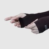 Kina Sport Turtleneck Manset Olahraga - Dark Brown