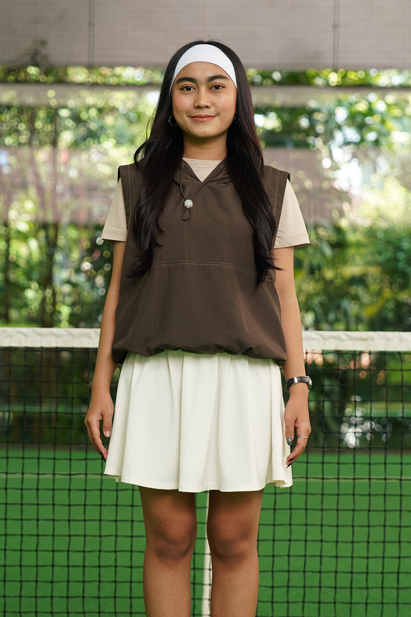 Alma Vest - Brown
