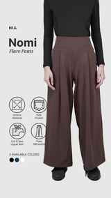 Nomi Sport Flare Pants - Black