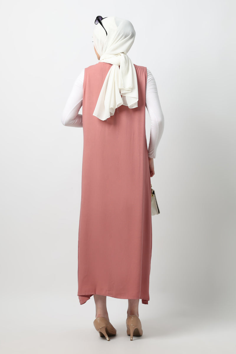 HIA Dailywear Marua Inner Dress - Pink