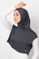 Adeeva Hijab - Dark Grey