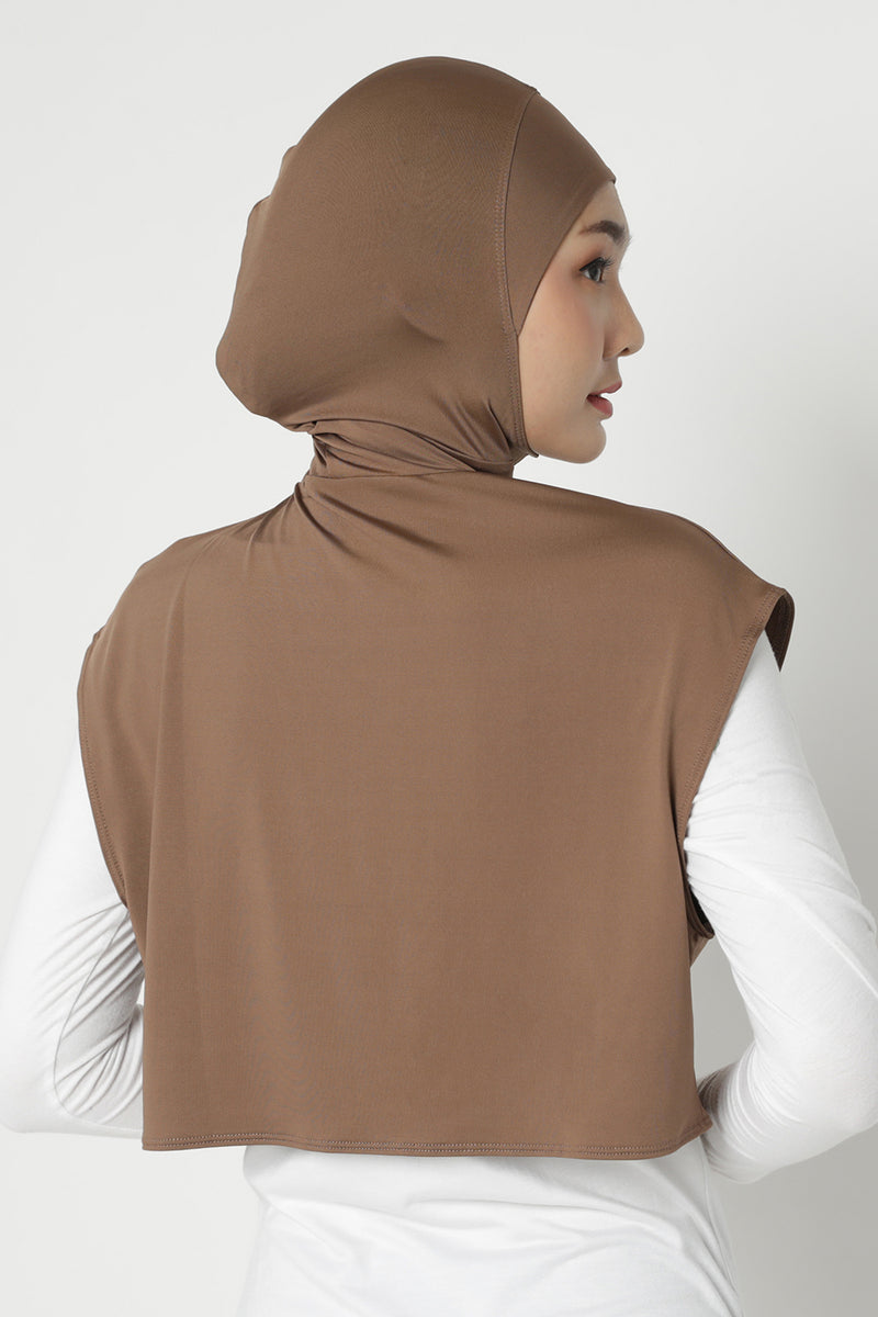 Albeela Hijab - Coklat Milo