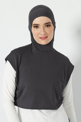 Albeela Hijab - Dark Grey