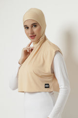 Albeela Hijab - Coklat Susu