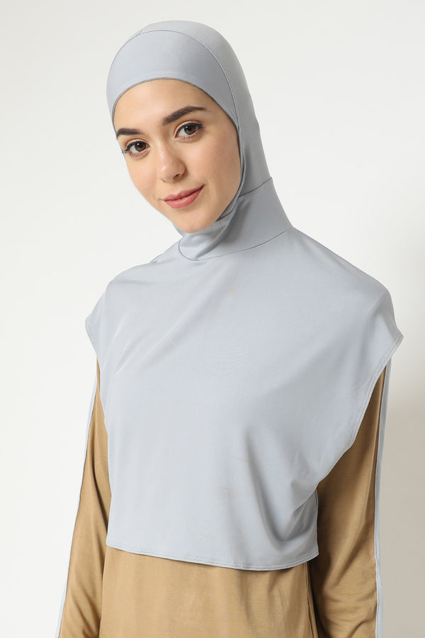 Albeela Hijab - Light Grey