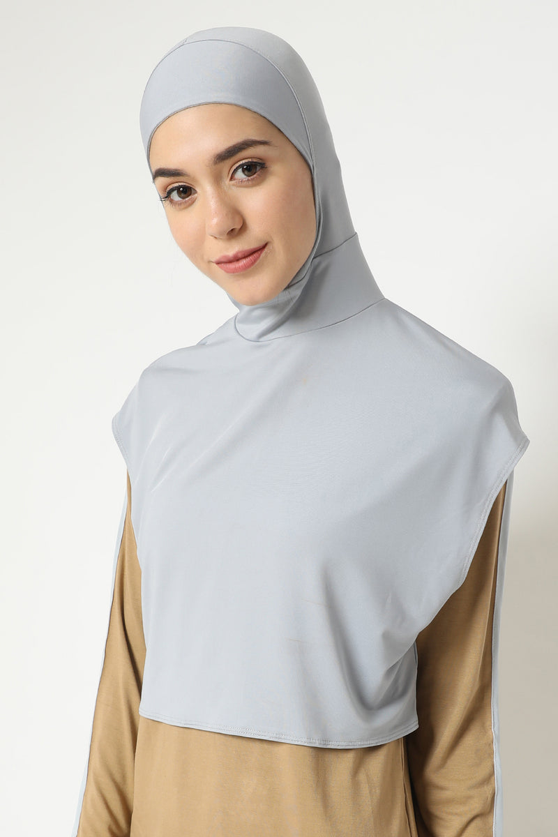 Albeela Hijab - Light Grey
