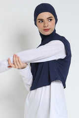 Albeela Hijab- Navy