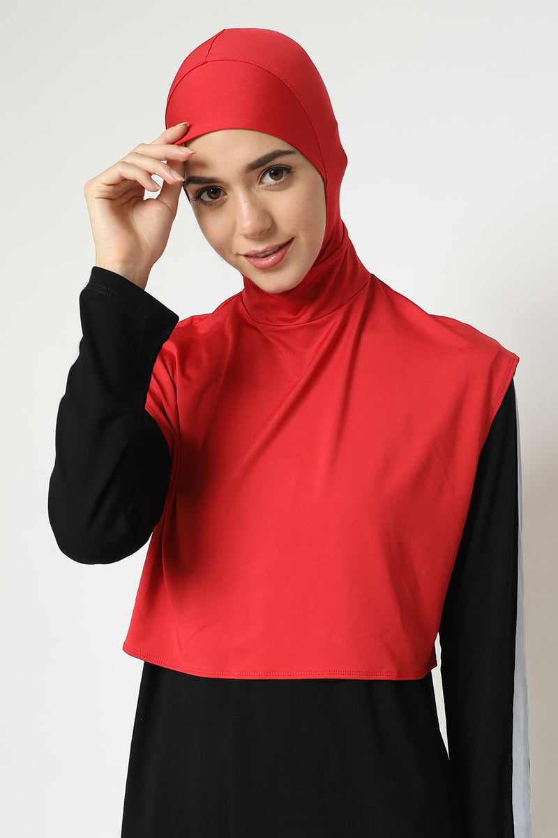 Albeela Hijab - Red