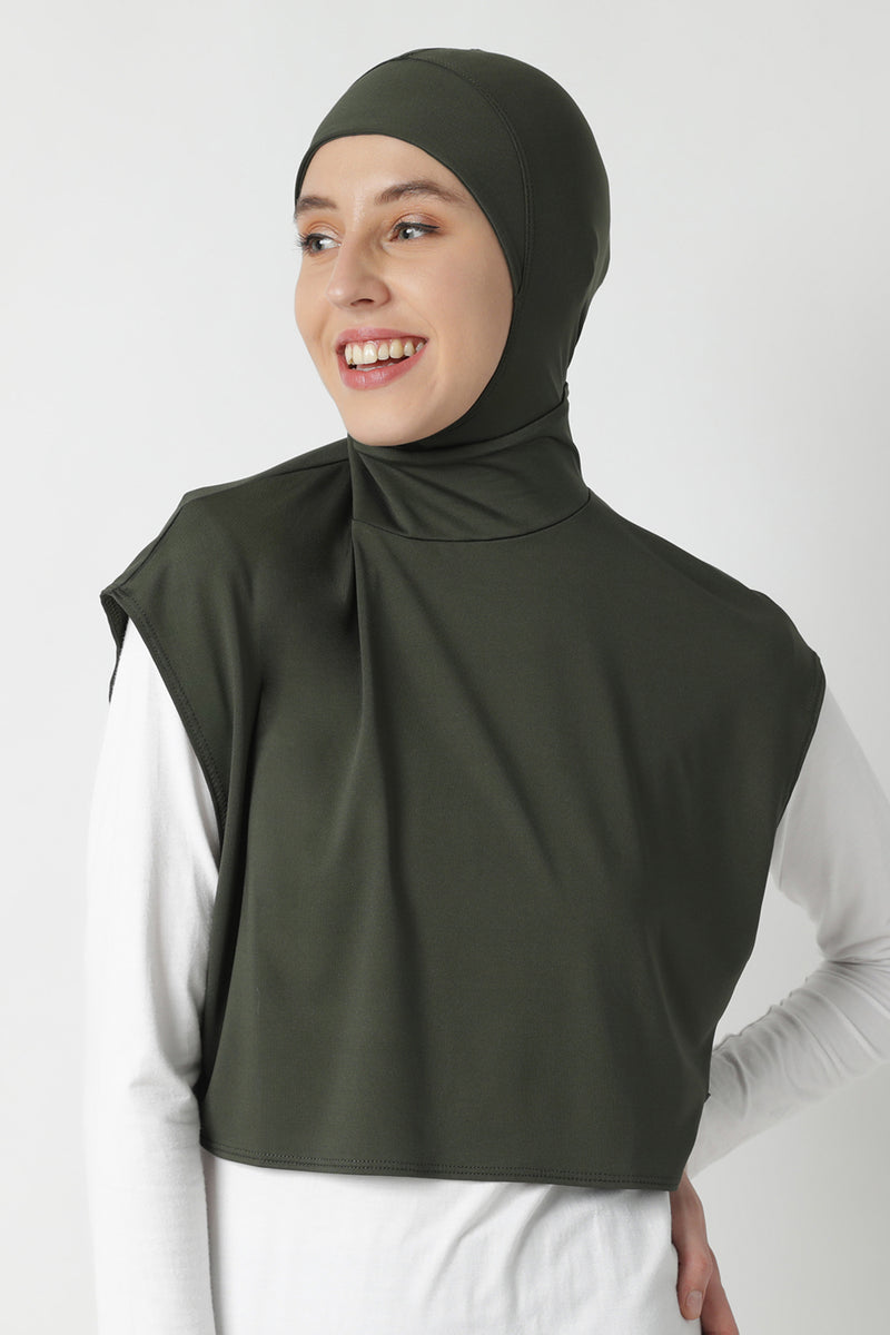 Albeela Hijab - Army