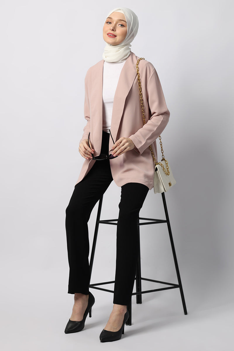 HIA Dailywear - Greeta Blazer - Dusty Pink