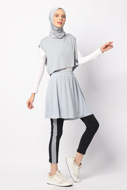 Briella Short-Skirt x Nea Legging - Bundling - Black Light Grey