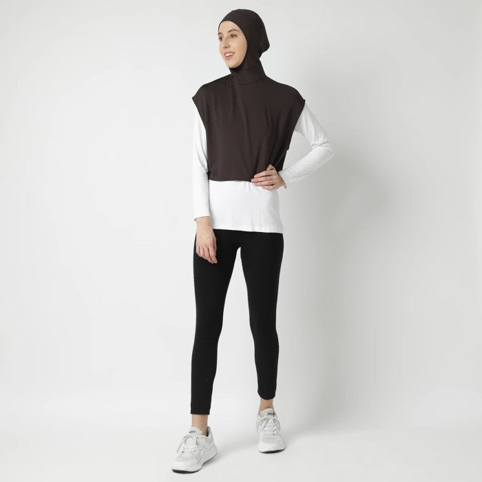 Albeela Hijab - Dark Brown